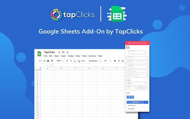 Screenshot of TapClicks