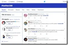 Twitter testa tweet di 280 caratteri