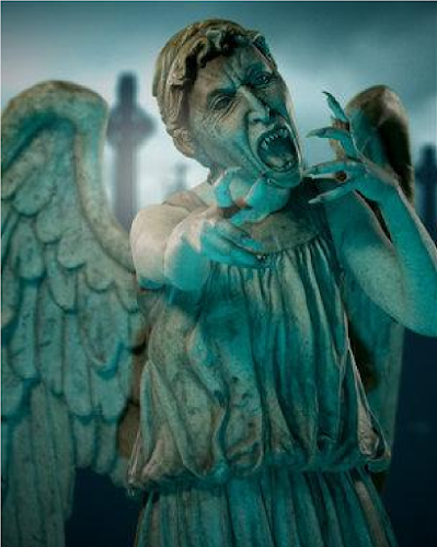 Photo Screen Grab from Doctor Who Weeping Angels