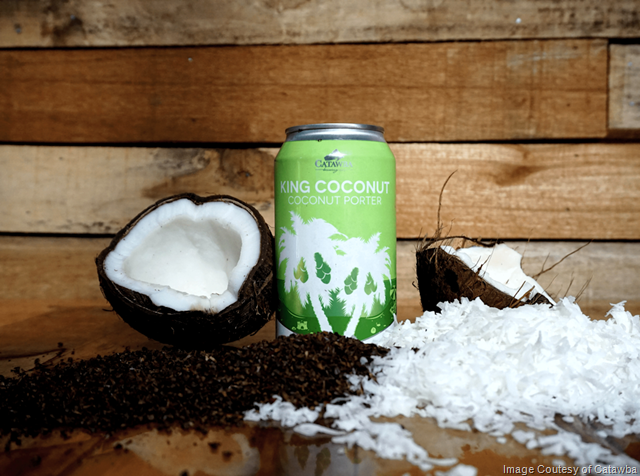 King Coconut Porter Headlines Three New Beer Releases at Catawba Brewing