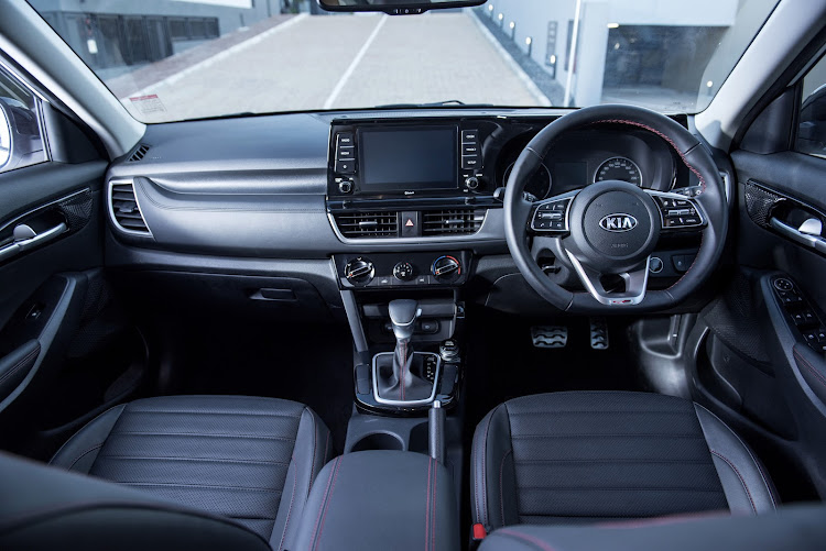 The modern interior is well-equipped and ergonomically pleasing.