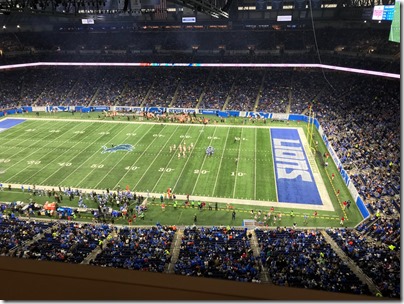 empty seats lions browns