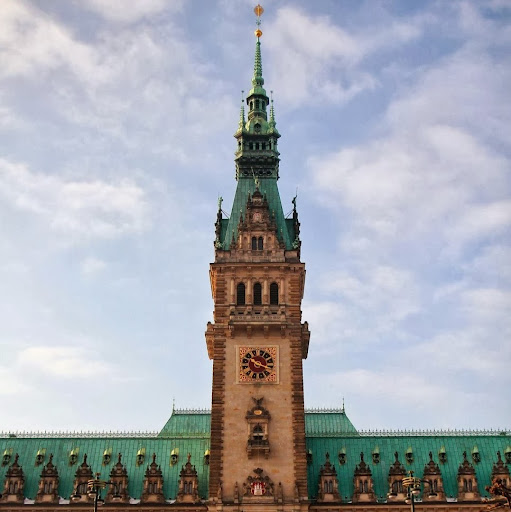 Hamburger Rathaus logo