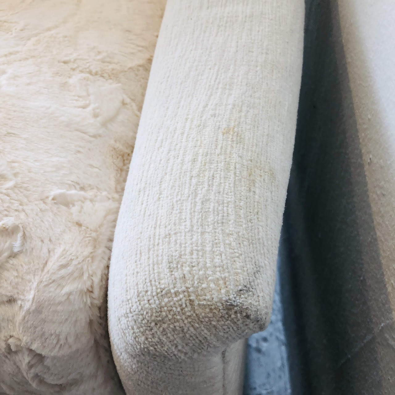 Chenille Arm Chair