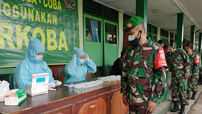 Kodim 1617 Gelar sosialisasi Pencegahan Dan Pemberantasan, Penyalahgunaan dan Peredaran Gelap Narkoba (P4GN)