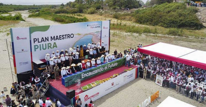 Gobierno entregó «Plan Maestro» para ejecutar obras el 2023 y beneficiar a 500 mil pobladores de la región Piura
