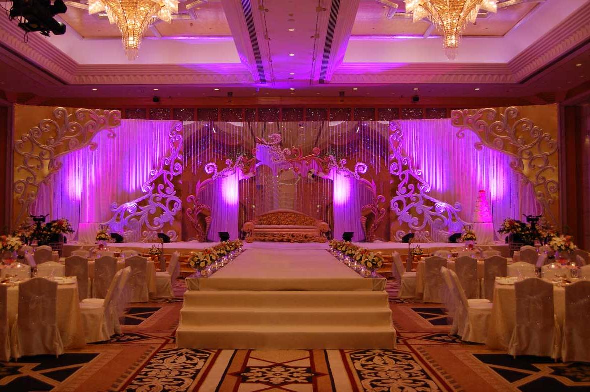 indian wedding stage