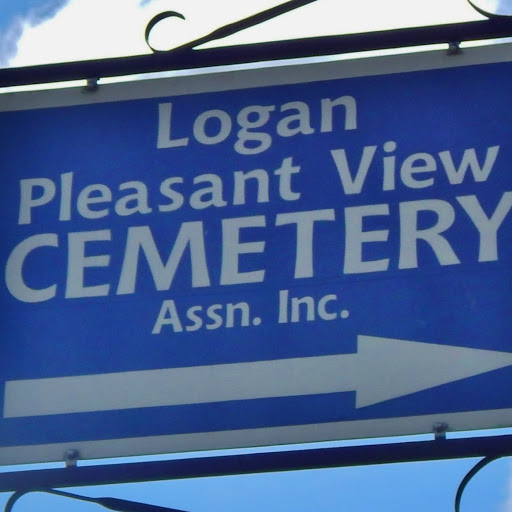 Logan Pleasant View Cemetery logo