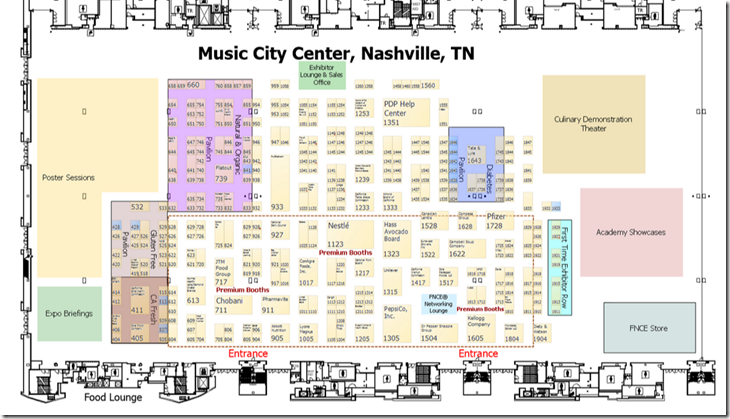 FNCE floor plan