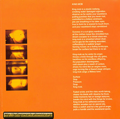 The Damage Manual "The Damage Manual" Cd Industrial - Post Punk