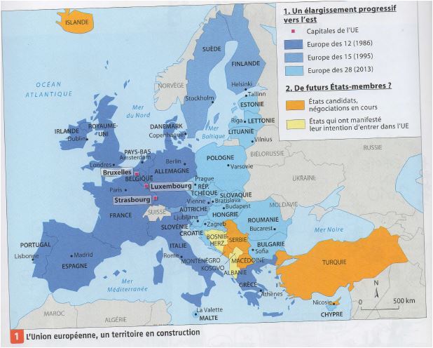 Leurope De Yalta Aux Derniers élargissements De Lunion