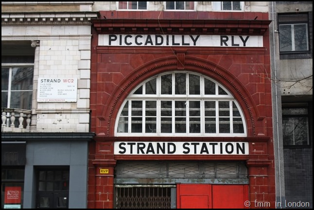 Entrance to Aldwych Station Strand