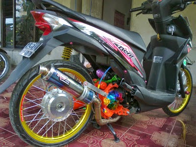 scoopy modifikasi retro