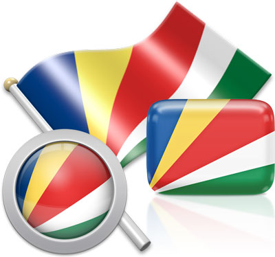 Seychellois flag icons pictures collection
