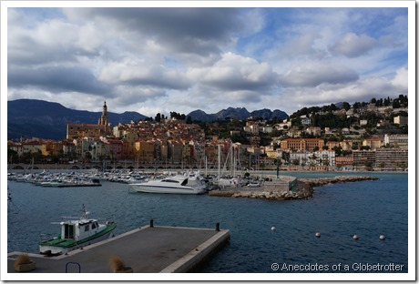 Menton Harbour View