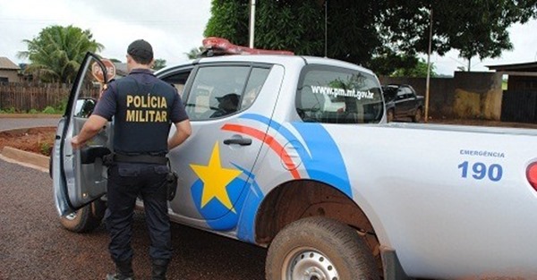 PM encontra motocicleta furtada que estava escondida no bairro monjolo