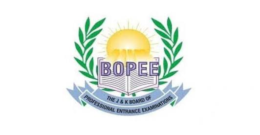 J&K BoPEE Notification Regarding Extension in Last date to apply for CET (B.E/B.Tech), Diploma Polytechnic (03-Year) and Paramedical (MMPHW & FMPHW - 10th based) Courses