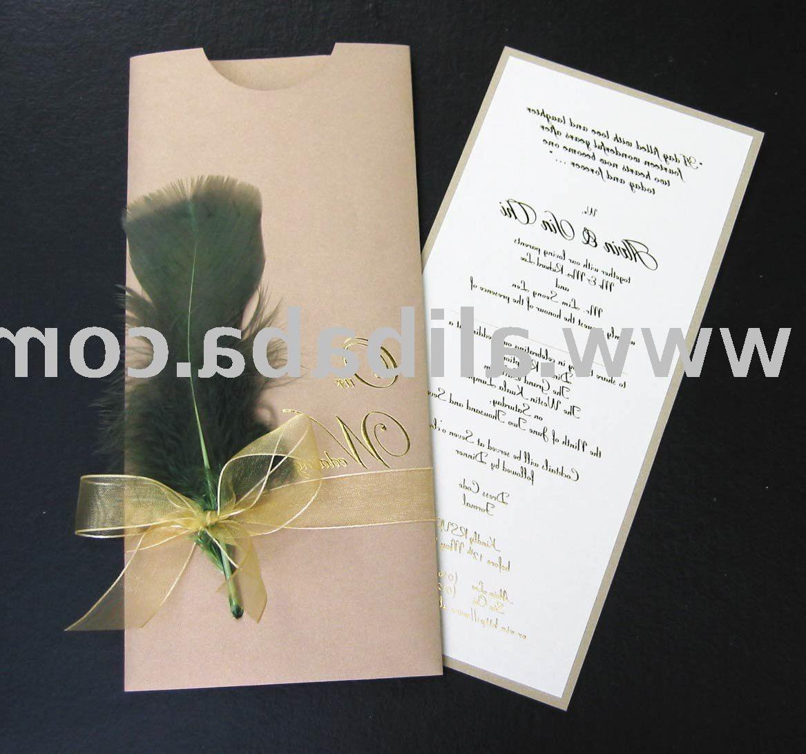 wedding invitations luxury