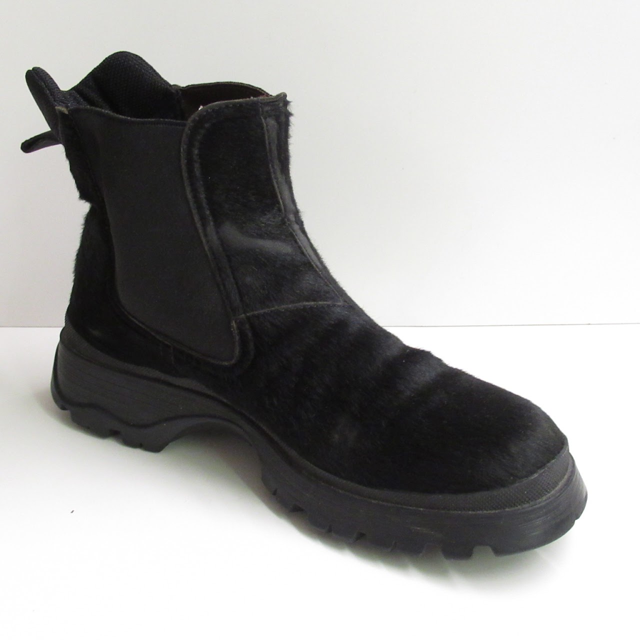 Prada Cowhide Chelsea Boots