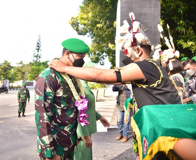 PERGANTIAN PUCUK PIMPINAN TERTINGGI KODAM  VI/MLW 