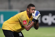 Emile Baron playing for Bidvest Wits in a Premiership match against Ajax Cape Town at Athlone Stadium on April 20 2013.