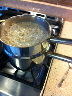 What's Caroline Marie Making Today?: Double Boiler Oatmeal only the best  for oatmeal snobs!