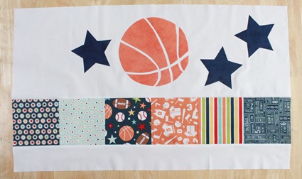 Play Ball quilt tutorial