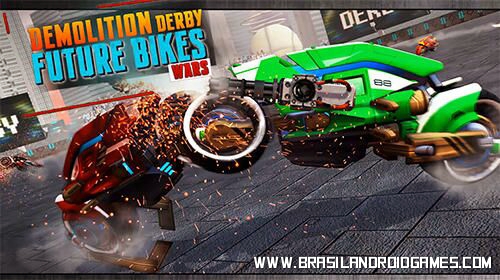 Demolition Derby Future Bike Wars Imagem do Jogo