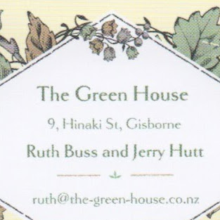 The Green House B&B Gisborne, New Zealand logo