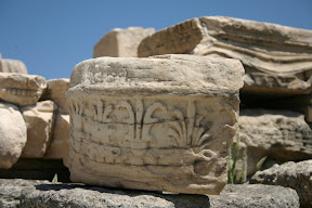 Detail, ruins of the Parthenon