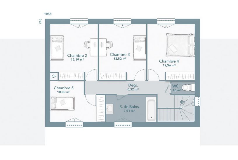  Vente Terrain + Maison - Terrain : 470m² - Maison : 145m² à Rieumes (31370) 