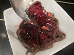 Dessert Recipe: Chocolate Pasta with Mixed Berry Sauce