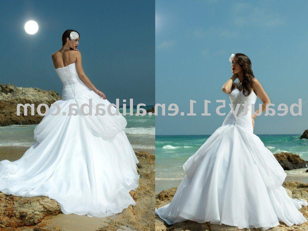 Beach Bridal Gown Wedding