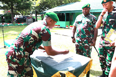 Dandim 1702/JWY Lepas 10 Prajurit Papua Pegunungan Berdinas Di Satuan Baru