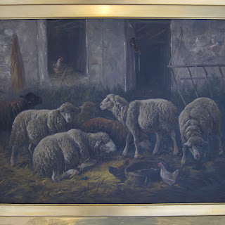 Signed Pastoral Oil Painting