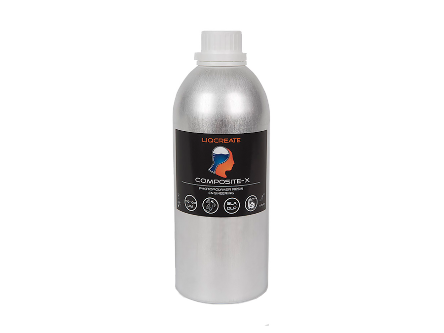 Liqcreate Resin for SLA, DLP & MSLA 3D Printers - Composite-X (375g)