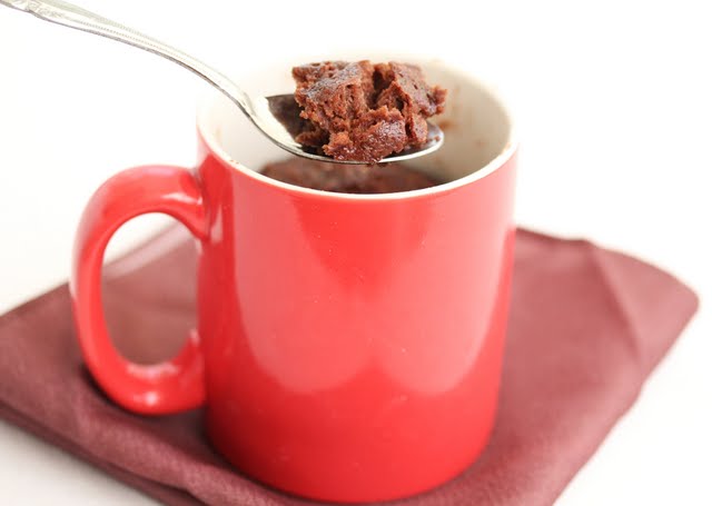 Brownie mug cake