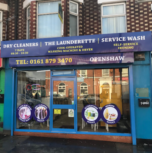 The Laundrette and Dry Cleaning Openshaw logo