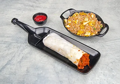 Special Chicken Roll Meal