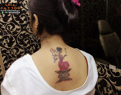 Amar Tattoo, Battery House, Lane No 2, Sitabuldi Road, Abhyankar Marg, Beside Londe Jewellers, Nagpur, Maharashtra 440012, India, Arts_Organisation, state MH