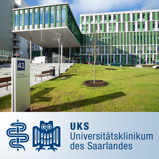 Universitätsklinikum des Saarlandes logo