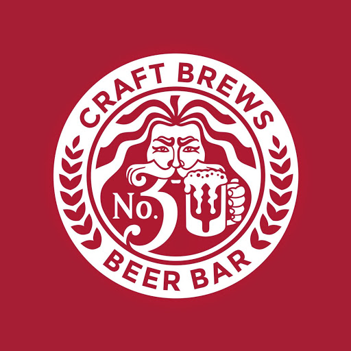 No.3 Craft Brews & Beer Bar logo