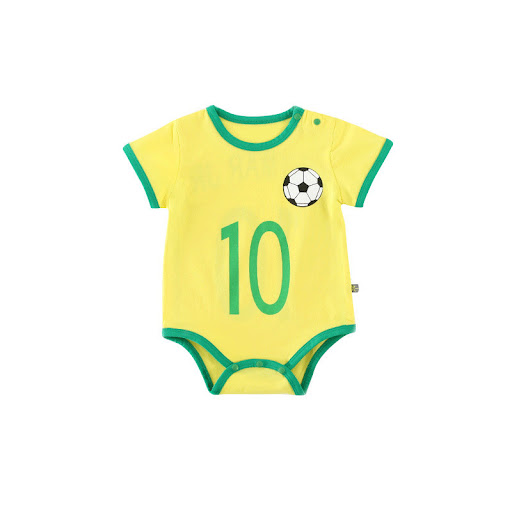 Title 7, Childrens Short-Sleeved Football Romper Sports...