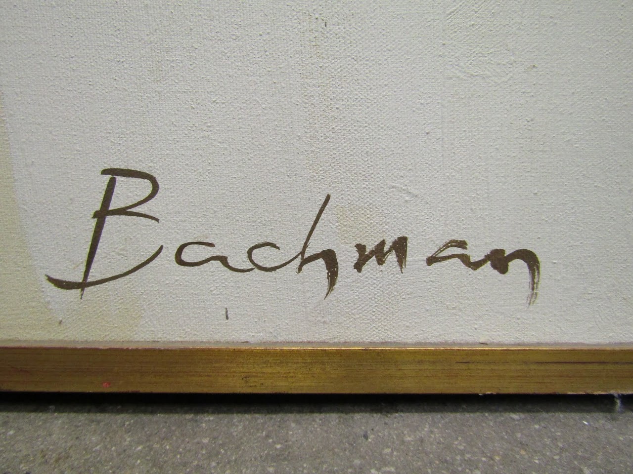 Bachman Large Abstract Painting