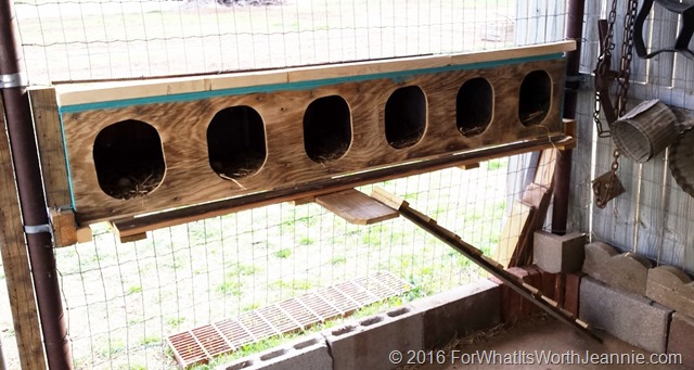 nesting boxes front view