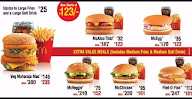 McDonald's menu 4