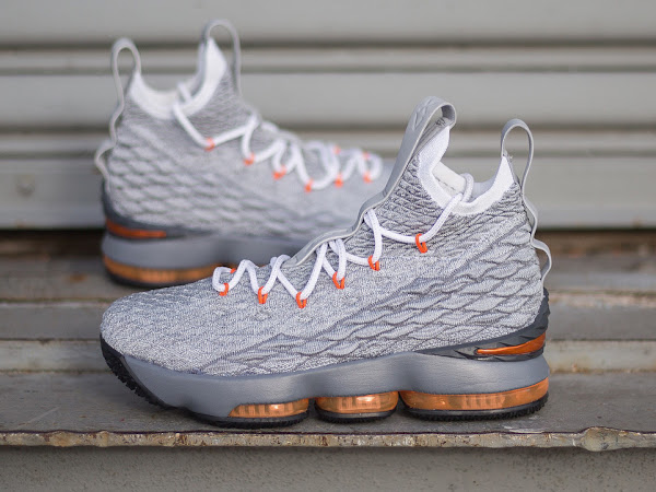 Available Now Nike LeBron XV GS Safety Orange