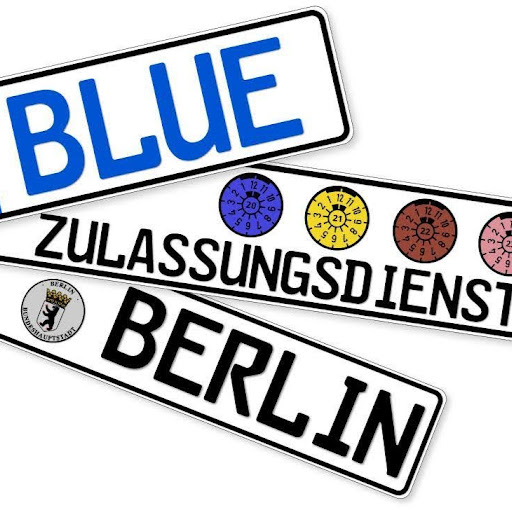 Blue Zulassungsdienst - Ihr Kfz-Zulassungsdienst in Berlin logo