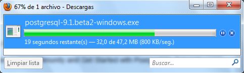 Instalar PostgreSQL 9.1 en Microsoft Windows 7