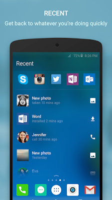 Arrow Launcher de Microsoft para equipos Android